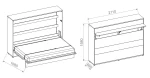 Wandklappbett Bed Concept Schrankbett