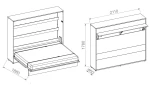 Wandklappbett Bed Concept Schrankbett