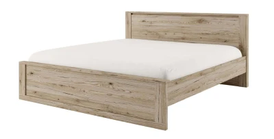 Bett IDEA Hohe Kopfstütze 160x200 Modernes Design Schlafzimmer