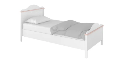 Bett LUNA 8 Mit Einer Bequemen Bonell-Matratze Für Mädchen