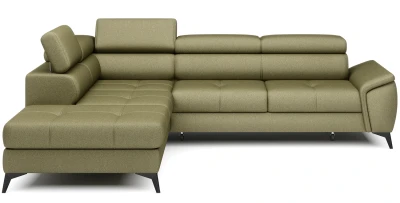  Ecksofa Mocca Mit Schlaffunktion Bettkasten und Relaxfunktion