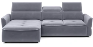 Ecksofa Murillo Mini mit Relaxfunktion, Elektrisch Verstellbarer Sitz