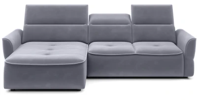Ecksofa Murillo Mini mit Relaxfunktion, Elektrisch Verstellbarer Sitz