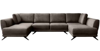 Wohnlandschaft LARCO U-form Schlafsofa Wohnlandschaft Couch Bettkasten