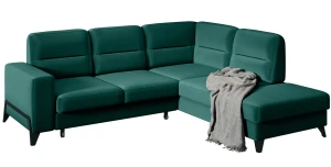 Ecksofa Cassara  L-form Schlafsofa Wohnlandschaft Links Rechts Couch Bettkasten