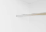 Kleiderschrank MEBLO 270 cm Garderobe mit drei Schiebetüren und Spiegeln