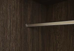 Kleiderschrank MEBLO 270 cm Garderobe mit drei Schiebetüren und Spiegeln