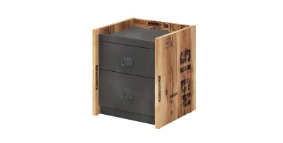 Nachttisch FARGO FG-12 Nachtschrank, Nachtkommode mit Schublade