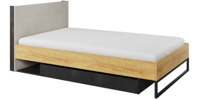 Jugendbett mit Schublade und LED TEEN FLEX TF-17 120x200 cm