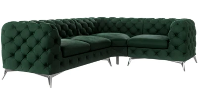 Ecksofa CHELSEA 2+C+1 Chesterfield Eckcouch L-Form 4-Sitzer Polstersofa