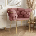 Gepolsterter Stuhl BLOOM