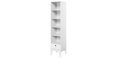 Bücherregal FEMII Standregal 46cm Weiß 
