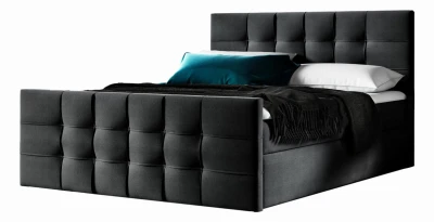 Boxspringbett TOP1 LUX 200x200 cm Familienbett Bettkasten Topper