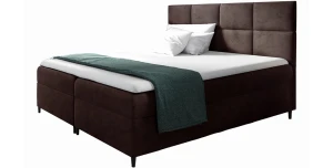 Boxspringbett LEILA 200x200 Hotelbett Mit Zwei Bettkasten Kontinentales Bett