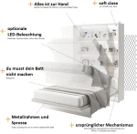 Wandklappbett Bed Concept Schrankbett Vertikal Lenart Gästebett