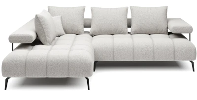 Ecksofa Magnetic L mit elektrischer Sitzverstellung