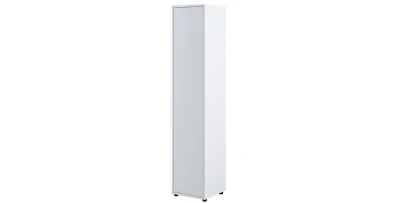 Säulenschrank BC-21 Weiß Matt für BED CONCEPT Schrankbett 1-türig 45cm