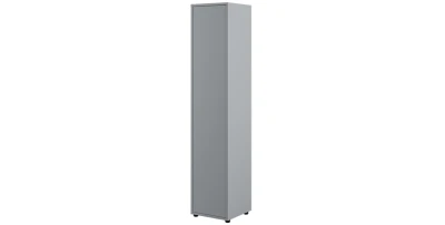 Säulenschrank BC-21 Grau Matt für BED CONCEPT Schrankbett 1-türig 45cm