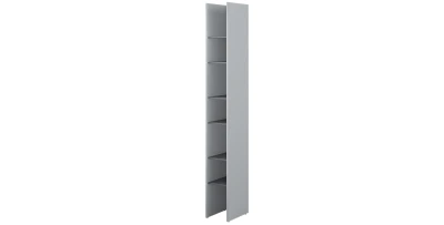 Bücherregal BC-24 Grau / Graphit für BED CONCEPT Schrankbett 27cm