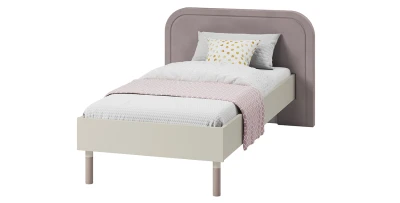 Einzelbett mit Rahmen 90x200 cm HARMONY HR-08