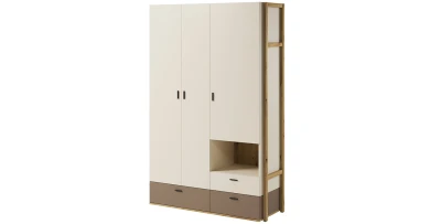 Kinderzimmer Kleiderschrank  LENNY LY-01 mit Schubladen