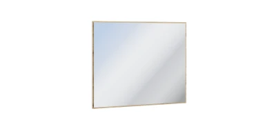 Wandspiegel Flurspiegel QUANT QG-05 92 cm Eiche Artisan & Schwarz