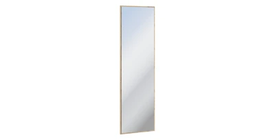 Schmaler Wandspiegel Garderobenspiegel QUANT QG-06 40x134 cm Eiche Artisan