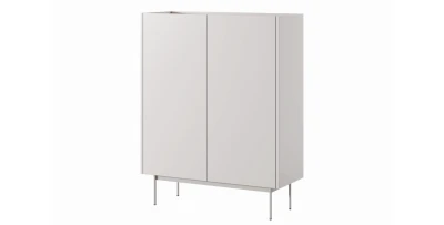 Highboard COLOR KD-97 Kaschmir Hochkommode Schrank Wohnzimmer 97 cm