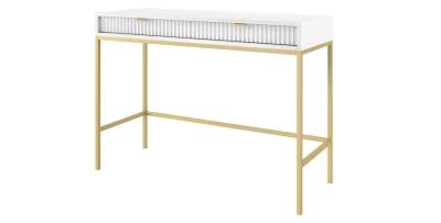Schminktisch Nova T104 weiß/schwarz/grau/grün