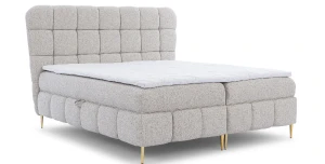 Boxspringbett LOLLY 120x200 Hotelbett Mit Zwei Bettkasten Kontinentales Bett