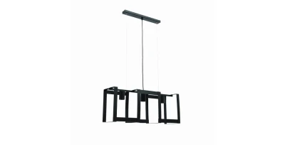 Giorri Hängelampe Schwarz 66x18x120