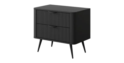 Nachttisch LANTE 2S schwarz