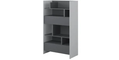 Bücherregal BC-27 Grau / Graphit für BED CONCEPT horizontal BC-04 140cm
