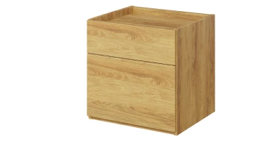 Jugend-Nachttisch TEEN FLEX TF-18 Naturhickory / Silk Flou