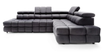 Wohnlandschaft 283 cm BUFFALO Ecksofa Modulares Sofa mit verstellbaren Kopfstützen