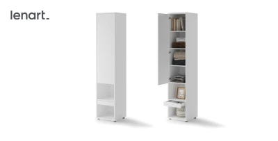 Regal Beischrank BC-07 für BED CONCEPT Schrankbett vertikal 45cm