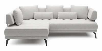 Ecksofa Giotto mit elektrisch einstellbarer Sitztiefe