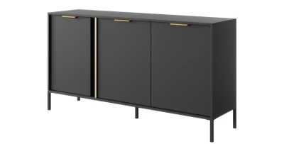 Kommode LARS 153 cm 3d Anthrazit 