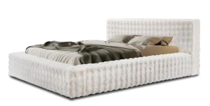 Polsterbett Nadia 180x200 Doppelbett Bettgestell Lattenrost mit Bettkasten     