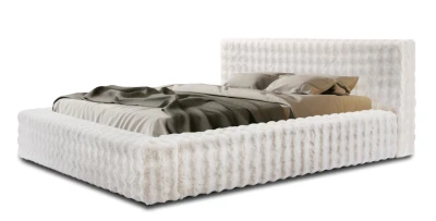 Polsterbett Nadia 180x200 Doppelbett Bettgestell Lattenrost mit Bettkasten     