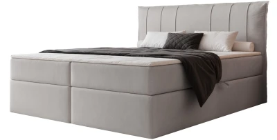 Boxspringbett Moly 200x200 (Bonell-Matratze und Topper), mit zwei Bettkästen    