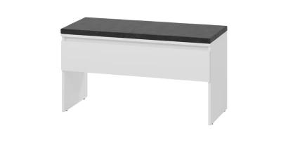 Container Schuhschrank Schrank SIMPLY SM-03 1K weiß/grau 