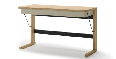 Schreibtisch OLLIE OL-06  131x77x56 cm Eiche geölt  