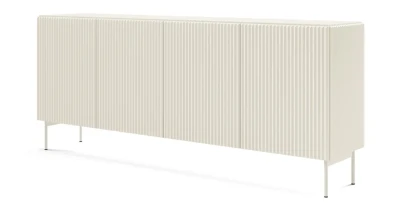 Kommode Muti 4D Kaschmir 195x81x40 cm