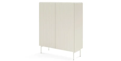 Highboard Muti 2D Kaschmir 98x123x40 cm