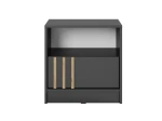 Piaski 25 03 31 Nelly stolik nocny grafit artisan front biale tlo.jpg