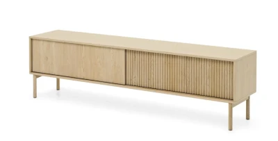 TV-Lowboard RTV-Schrank Tavo E Eiche Cremona 187x52x40 cm 