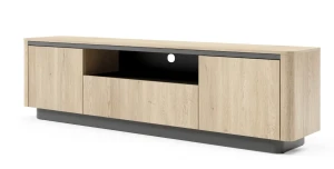 TV-Lowboard RTV-Schrank Torro E Eiche Cremona 200x55x38 cm 