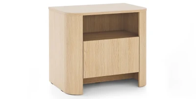 Nachttisch Bari S-58 Vicenza Eiche 51x52x38 cm 