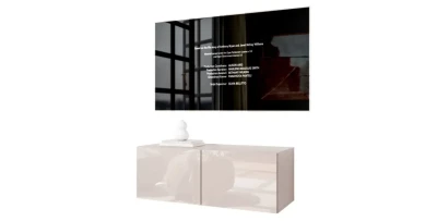 TV-Lowboard NOISY 100 cm Hochglanz Kaschmir 